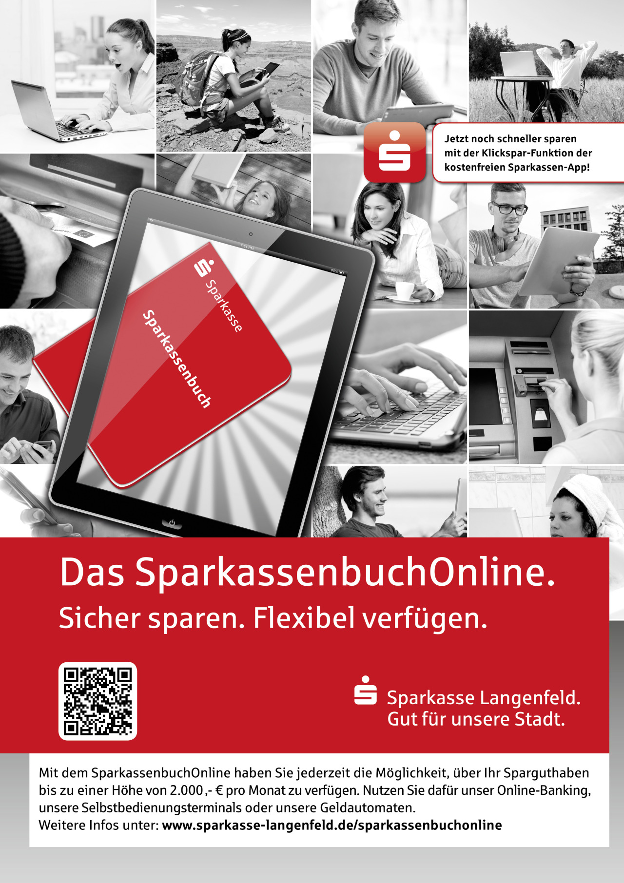 “SparkassenbuchOnline” – Kampagne